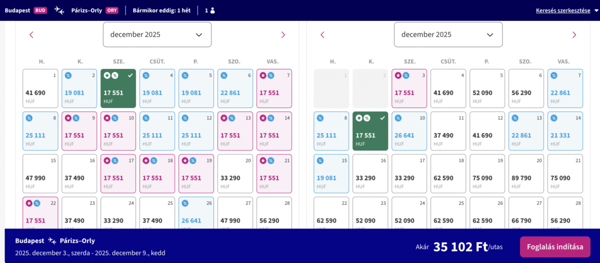 Olcsó repülőjegy Párizs