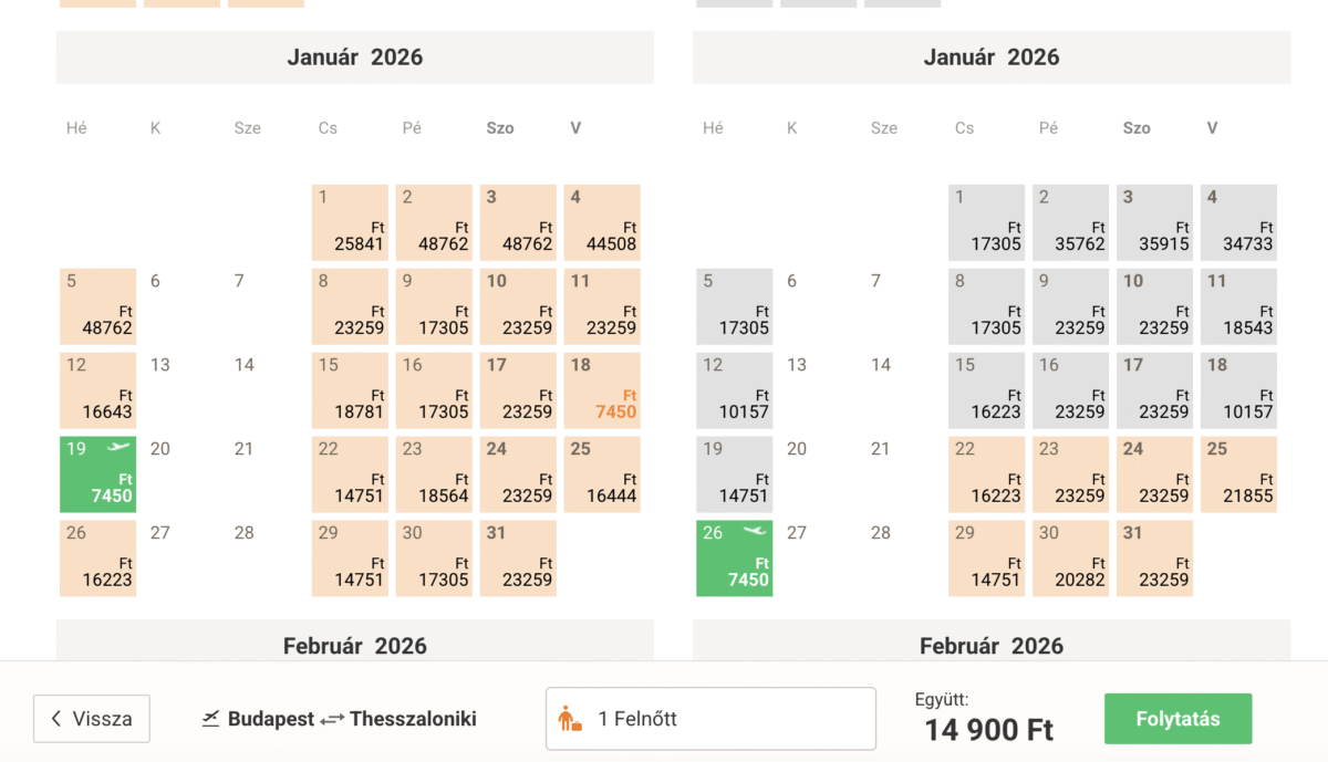 Olcsó repülőjegy thessaloniki