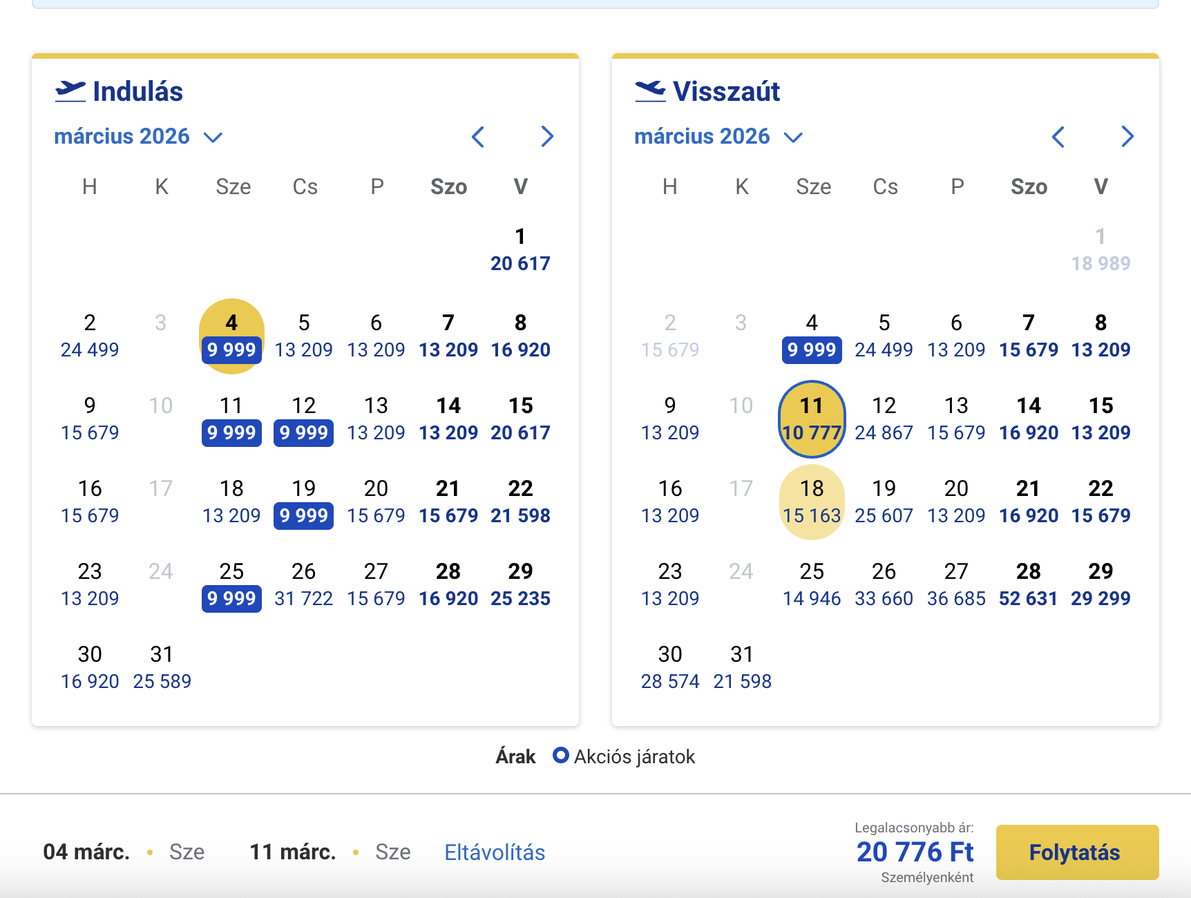 Koppenhága akciós repülőjegy